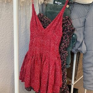 Princess Polly Red Floral Dress